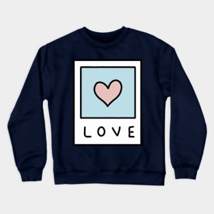 Love in a photograph Crewneck Sweatshirt